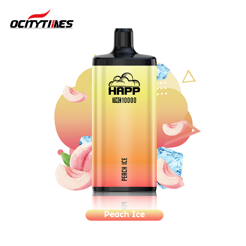 Peach ice Flavors 10000 Puffs 3% Nicotine New Disposable E-Cigarette 
