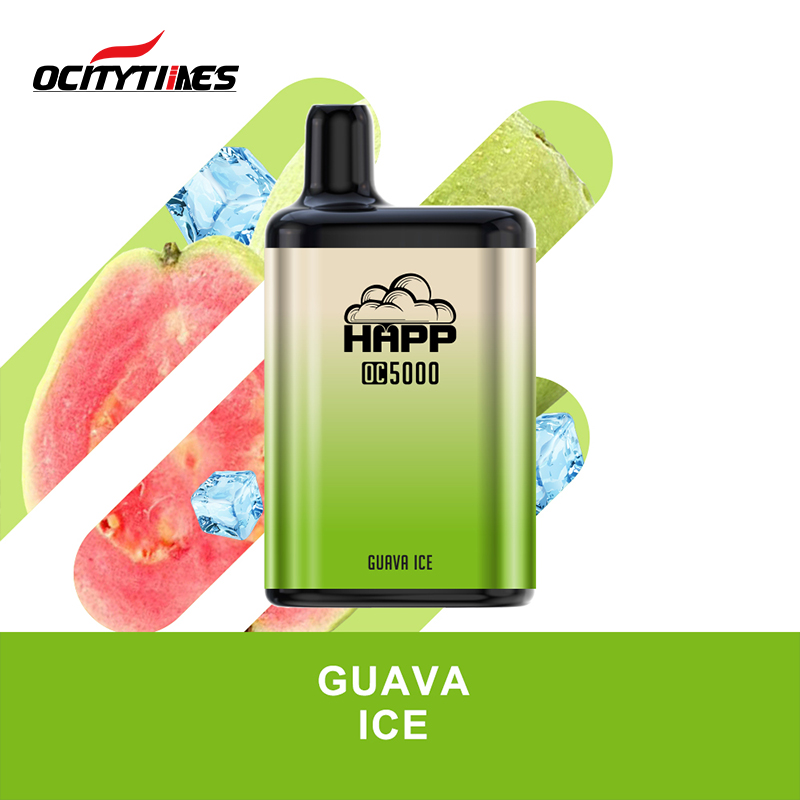 Guava ice Flavor 5000 Puffs 5000 Puffs Disposable Electronic Cigarette