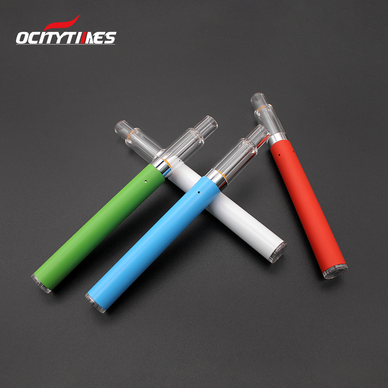 Colored Lead free 0.5ml rechargeable vaporizer e cigarette 