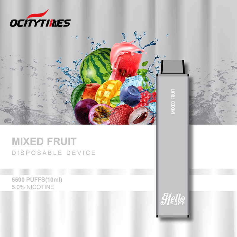 5500 Puffs Mesh Coil Recharge Disposable Electronic Cigarette