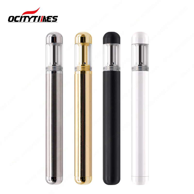 O5 vaporizer CBD oil usb silver disposable vape pen